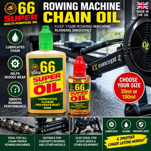 Rowing machine chail oil 30ml - rowing,